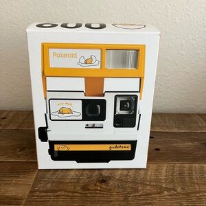 Polaroid Gudetama Camera with Yellow and White Accents